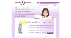 Desktop Screenshot of estetica-medicala.com